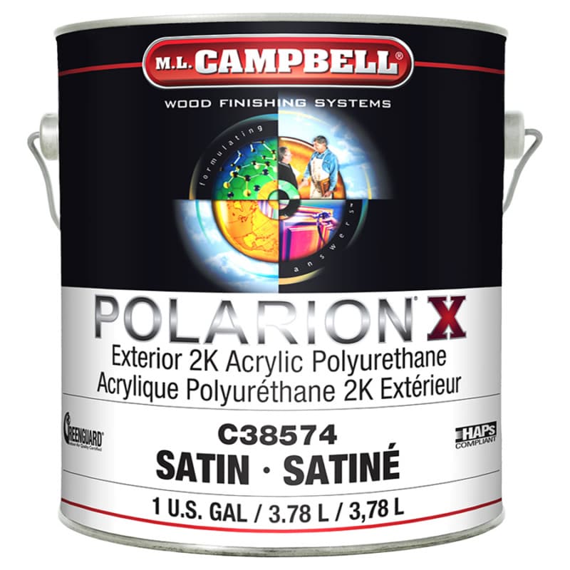 Polarion 2K Polyurethane Exterior Clear - Ml Campbell 000C38578-16