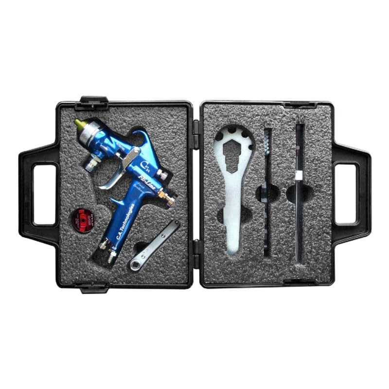 CPR-FE siphon fed spray gun with 3 tips