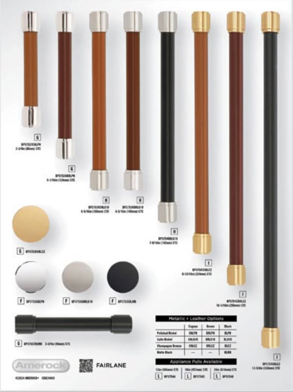 Amerock Fairlane Collections 11-3/4" x 15-3/4" Static Display Board 2024 Release