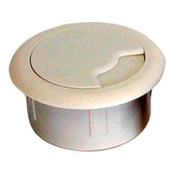 Round Wire Grommets, 1-7/8" Bore Hole Three Piece Plastic - Custom Accents CPF-2504