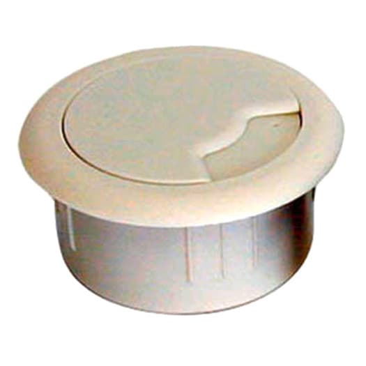 Round Wire Grommets, 1-7/8" Bore Hole Three Piece Plastic - Custom Accents CPF-2504