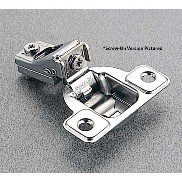 Salice S Series Excentra 106 Degree Self-Close Wraparound Concealed European Face Frame Hinge, 1/4" Overlay