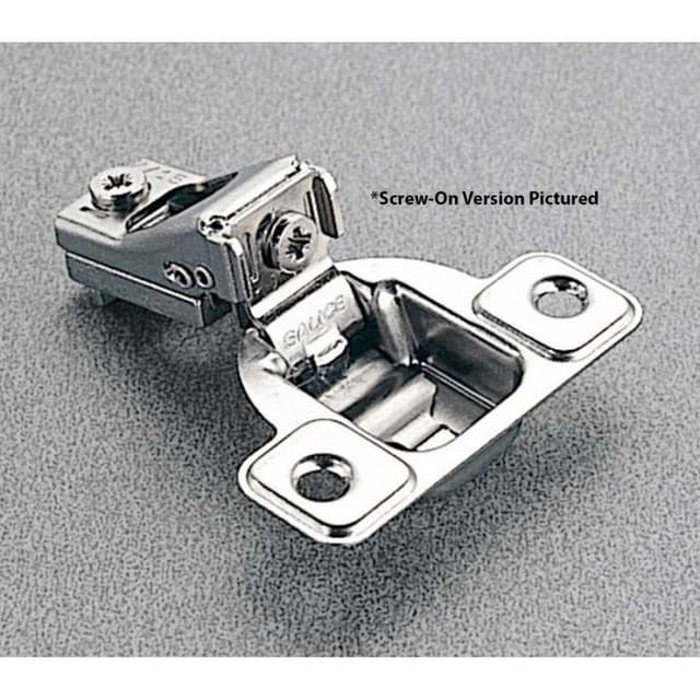 Salice S Series Excentra 106 Degree Self-Close Wraparound Concealed European Face Frame Hinge, 5/16" Overlay