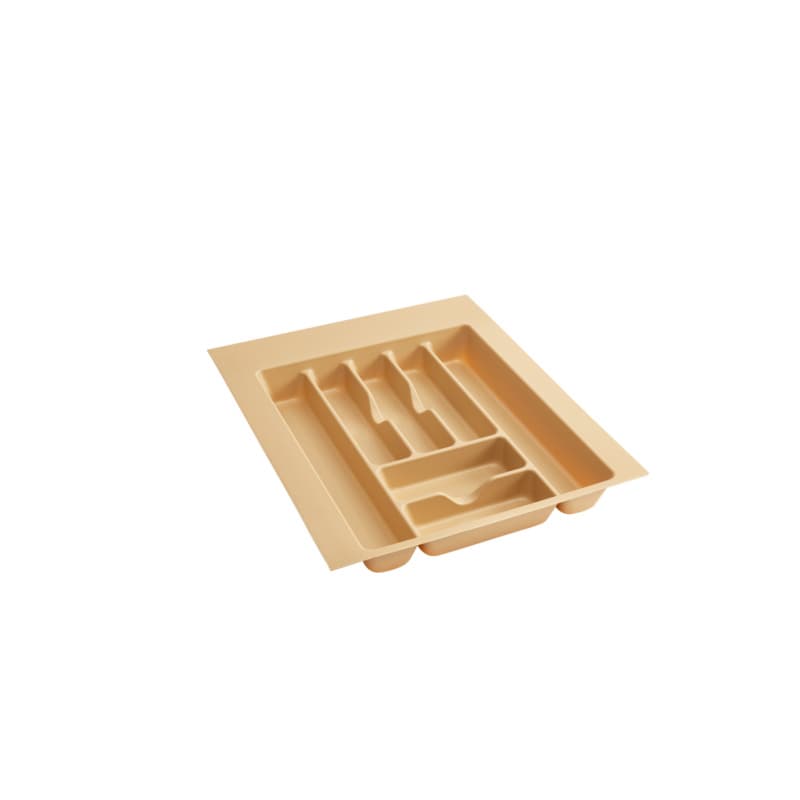 Rev-A-Shelf CT Series 17-1/2"Wx21-1/4"Dx2-3/8"H Almond Cutlery Tray Insert, CT-3A-52