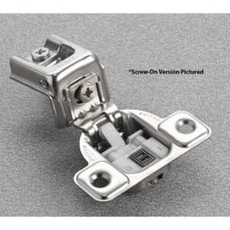 Salice Series CU 2 Cam Soft-Close Silentia 1-5/16" Overlay Face-Frame Hinges Nickel, 106° Dowel - CUR3BD9