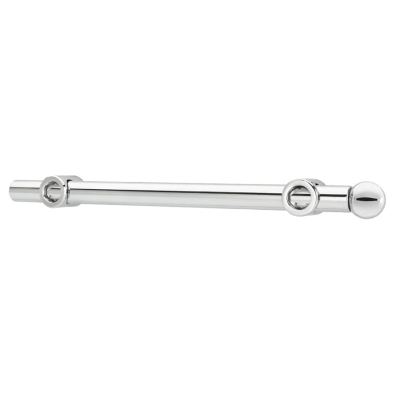 Pull-Out Designer Valet Rod, Chrome Finish, 11-7/8" - 18-1/2" Depth