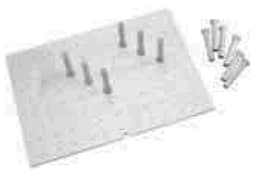 Wolf Cabinets 046 DB36PEG BASE 16PEG DRAWER ORG SYSTEM, 3948904