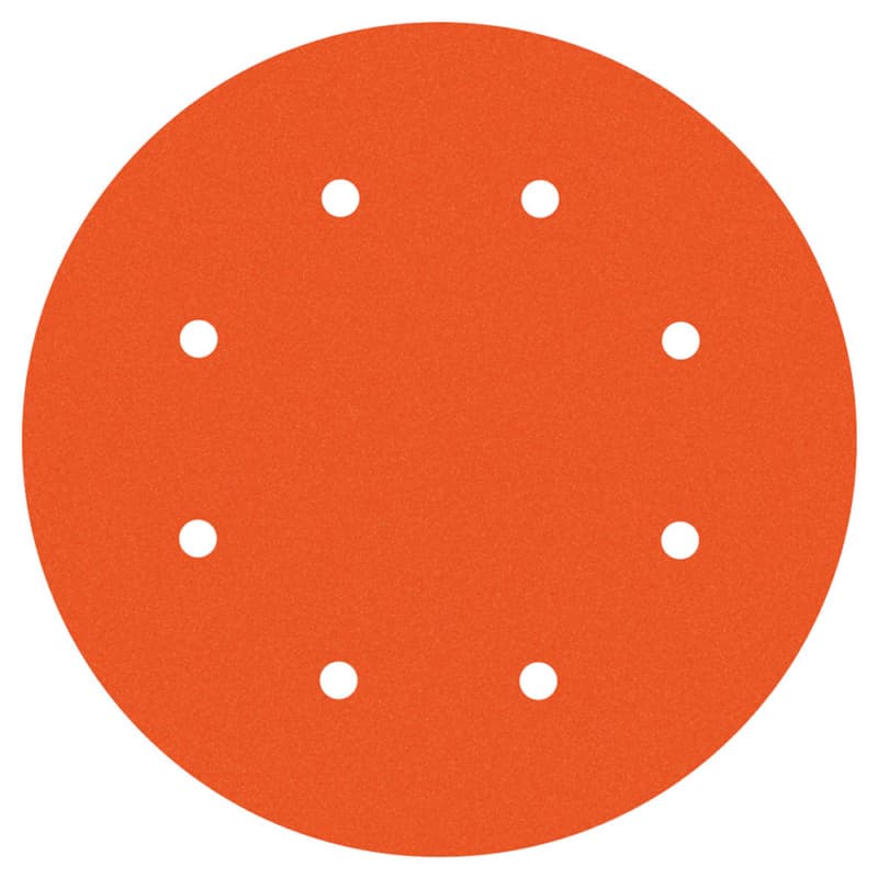 Dynabrade DynaCut Extreme 6" 40 Grit Hook & Loop Multi-Hole Aluminum Oxide on Film Sanding Disc