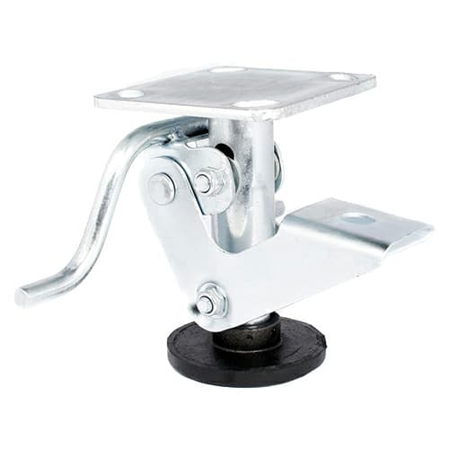 DH Caster 5" Plate Mount Floor Lock, C-FL5
