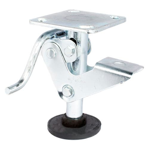 DH Caster 8" Plate Mount Floor Lock, C-FL8