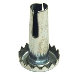 DH Casters 5/16" Stem Metal Socket, Zinc Plated, - MS-516