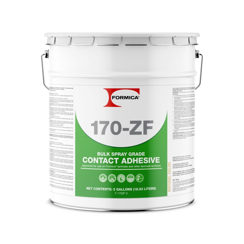 Non-Methylene Chloride Bulk Spray Grade Contact Adhesive Non-Flammable Premium 27% Solids Green 5 Gallon