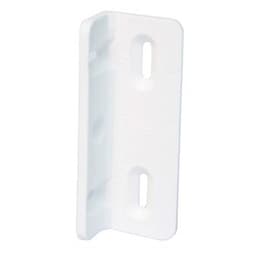 Kolbe Korner™ Nylon Mounting Bracket, White, Pack of 50