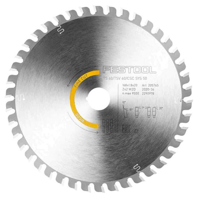 Festool Saw Blade for Wood Fine Cut