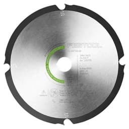 Festool 6-39/64" x 4 Tooth Flat Tooth Abrasive Material Saw Blade, 205775