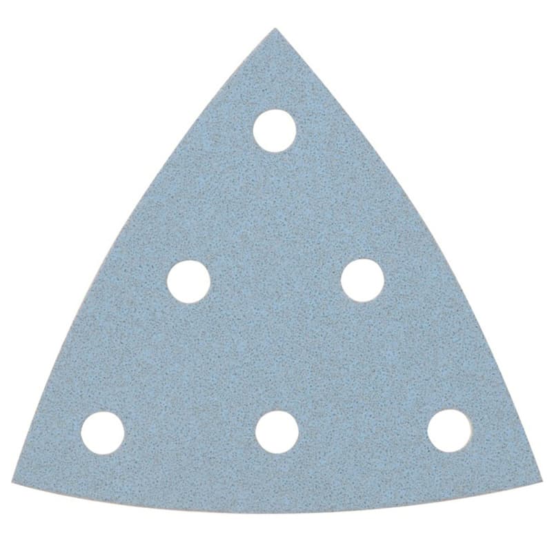 93mm 60 Grit 6 Holes Granat Triangle 93V Aluminum Oxide on Paper (100/Pack)