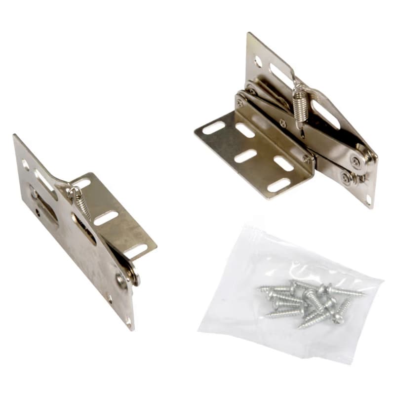 Knape and Vogt SH Series Nickel 2-7/8"L x 1-7/8"D x 3-13/16"H x Self-close Tip Out Tray Hardware and Accessories, - SH-10