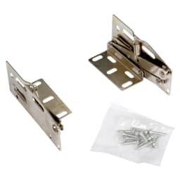 Knape and Vogt SH Series Nickel 2-7/8"L x 1-7/8"D x 3-13/16"H x Self-close Tip Out Tray Hardware and Accessories, - SH-10