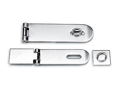 Sugatsune Weld-On Hasp 4-1/2" Electro Polished Stainless Steel, - HP-645