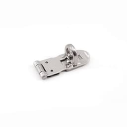 Sugatsune HP Series 2-9/16" Length Stainless Steel Hasp with Polished Stainless Steel Finish, - HP-65