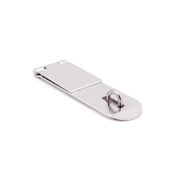 Sugatsune Weld-On Hasp 6" Electro Polished Stainless Steel, - HP-660