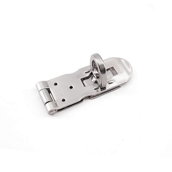Sugatsune HP Series 2-61/64 " Length Stainless Steel Hasp with Polished Stainless Steel Finish, - HP-75