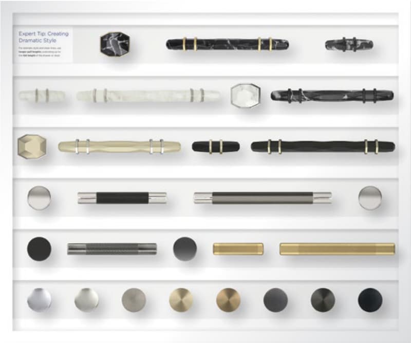Amerock Interactive Replacement Kit for CDB19062 that includes Bronx, Carrione, Esquire & London Collections 0  2024 Release
