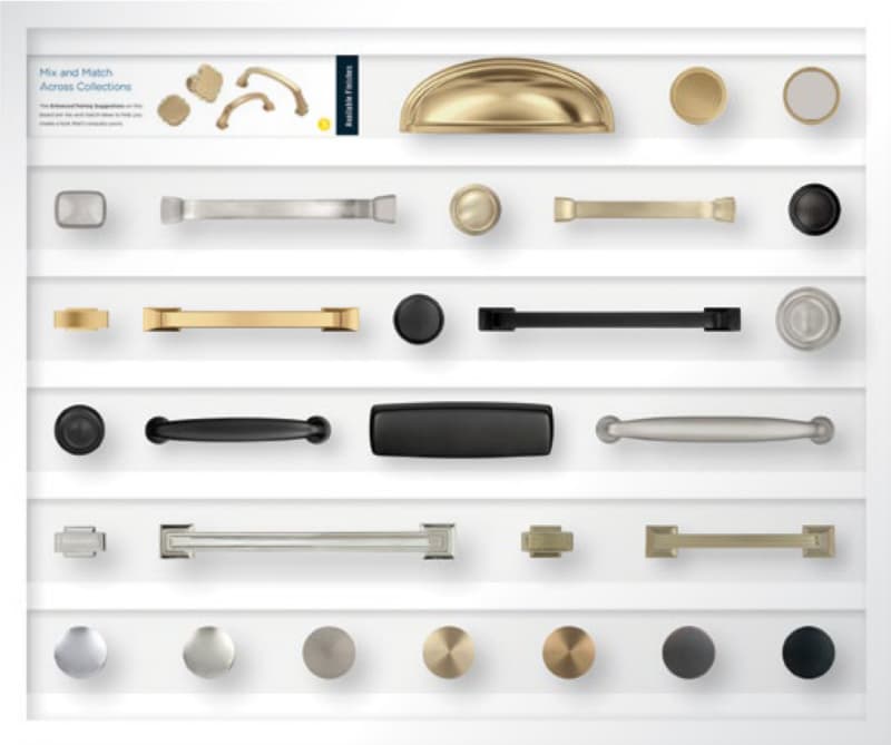 Amerock Interactive Replacement Kit for CDB19029
that includes Ashby, Kane, Mulholland, Oberon, Revitalize & Westerly Collections 0  2024 Release