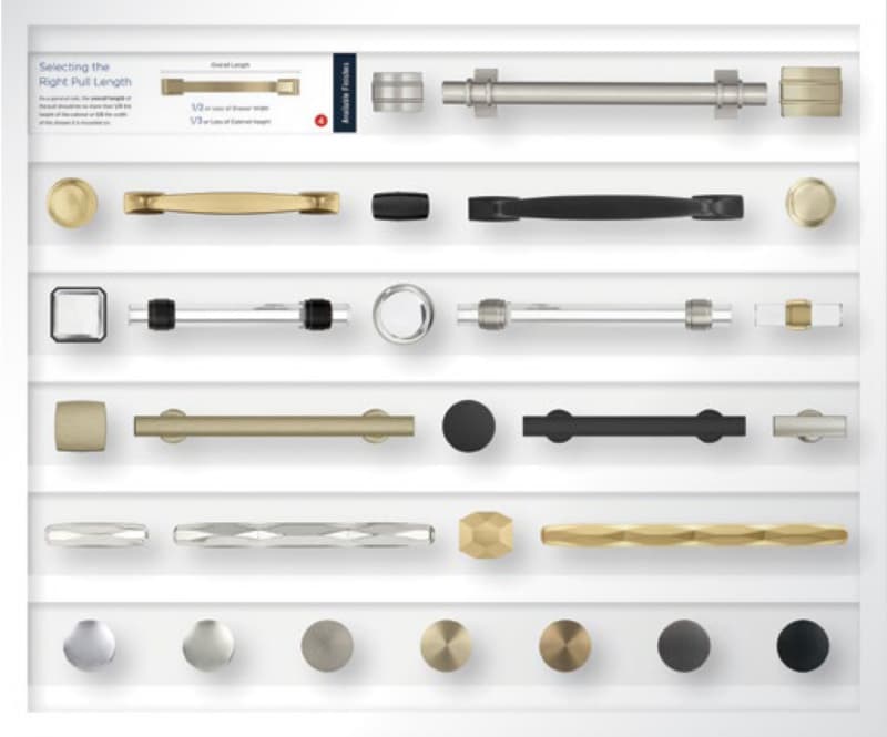 Amerock Interactive Replacement Kit for CDB19030
that includes Davenport, Everett, Glacio, Highland Ridge & St. Vincent Collections 0  2024 Release