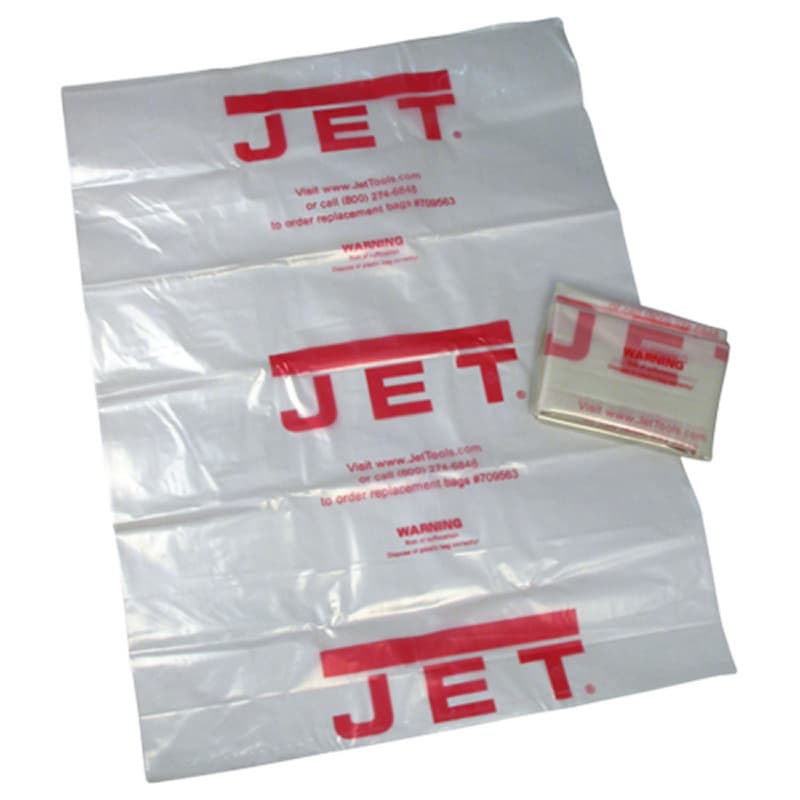 Jet 20" Drum Collection Bag for JCDC-2 Dust Collector (Pack of 5)