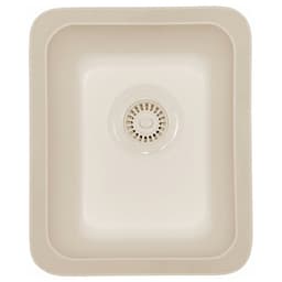 Karran Bar/Prep Series 14"W Bisque Acrylic Bar/Prep Undermount Sink Single Bowl, - A-315-BISQUE