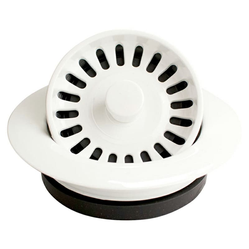 4-1/2 inch acrylic disposal flange, white Karran