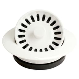 4-1/2 inch acrylic disposal flange, white Karran