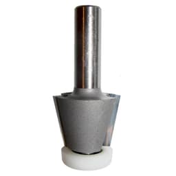 10˚ Bevel Router Bit, 1/2" Shank