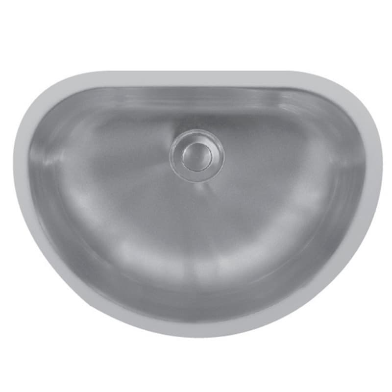 Karran Edge 300 18" Single Bowl Stainless Steel Vanity Sink, Seamless Undermount, , E-303