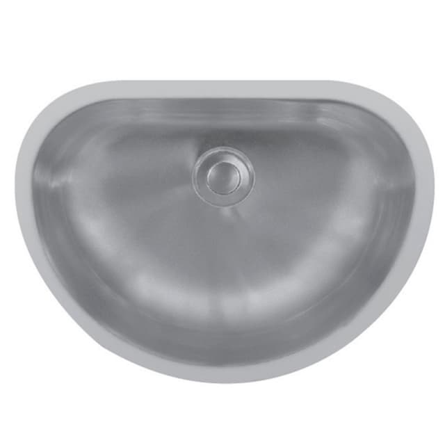Karran Edge 303 18"W Stainless Steel Seamless Undermount Vanity Sink Single Bowl, 18 Gauge ADA Compliant - E-303