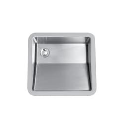 Karran Edge 500 18-1/4"W Stainless Steel Seamless undermount Vanity Sink Single Bowl, 18 Gauge ADA Compliant - E-505D