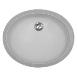 Karran 19"W x 15"D Q-306 Gray Single Bowl Vanity Quartz Sink - Q-306-GR