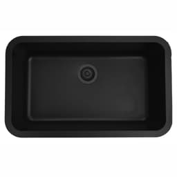 Karran 30-7/8"W x 18-7/8"D Q-340 Bisque Single Bowl Undermount Quartz Kitchen Sink - Q-340-BS