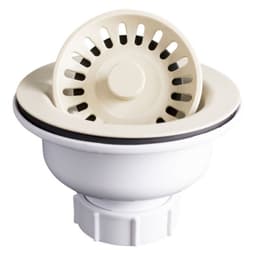3-1/2" Quartz Strainer Basket, Bisque