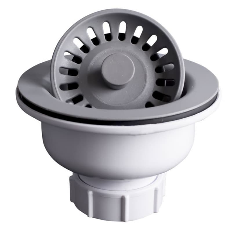 3-1/2" Quartz Strainer Basket, Gray