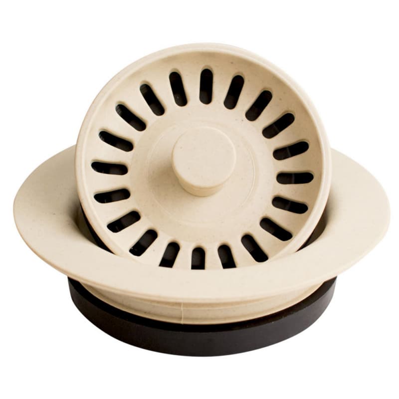 3-1/2" Quartz Disposal Flange, Bisque