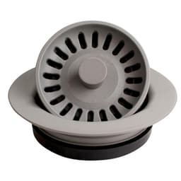 3-1/2" Quartz Disposal Flange, Gray