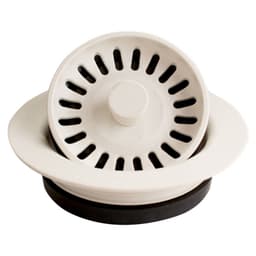 3-1/2" Quartz Disposal Flange, White