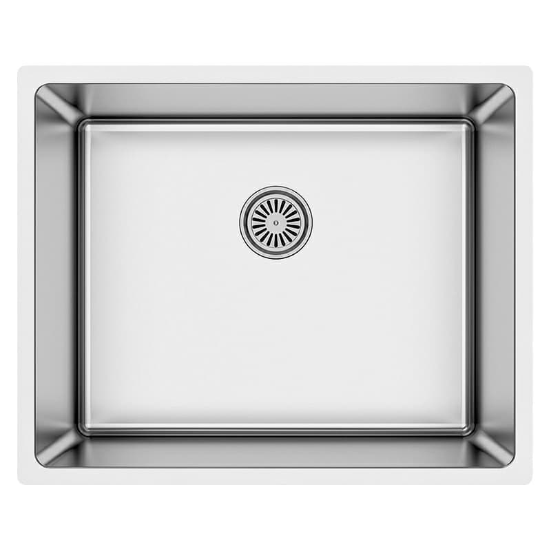Karran Select 21-1/4"W Stainless Steel Undermount Kitchen Sink Single Bowl, 16 Gauge, SU73