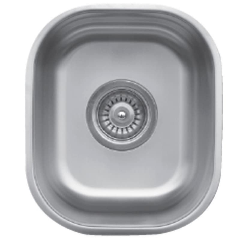 Karran Undermount 11-1/2" Single Bowl Stainless Steel Bar/Prep Sink, Undermount, , U-1113