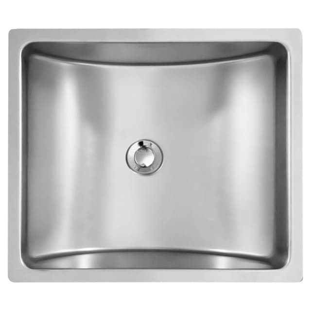 Karran Undermount 31-1/2"W Stainless Steel Undermount Kitchen Sink Double 50/50 Bowl, 18 Gauge - U-5050-PK1