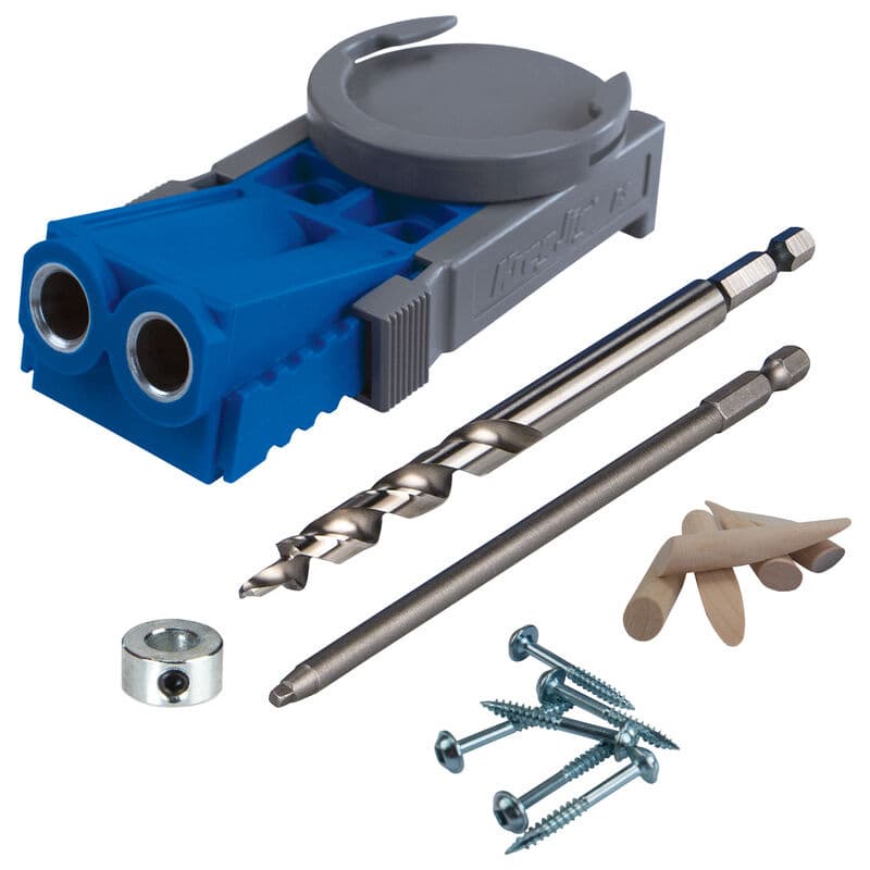 Kreg pocket-hole jig kit R3 for wood joinery