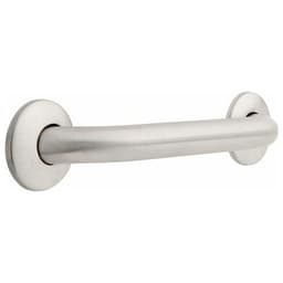 Franklin Brass Concealed Screw Grab Bar, 12" x 1-1/4" , Stainless Steel - 5712