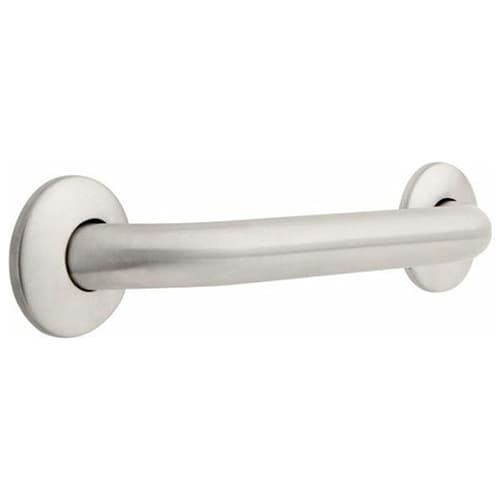 Franklin Brass Concealed Screw Grab Bar, 12" x 1-1/4" , Stainless Steel - 5712